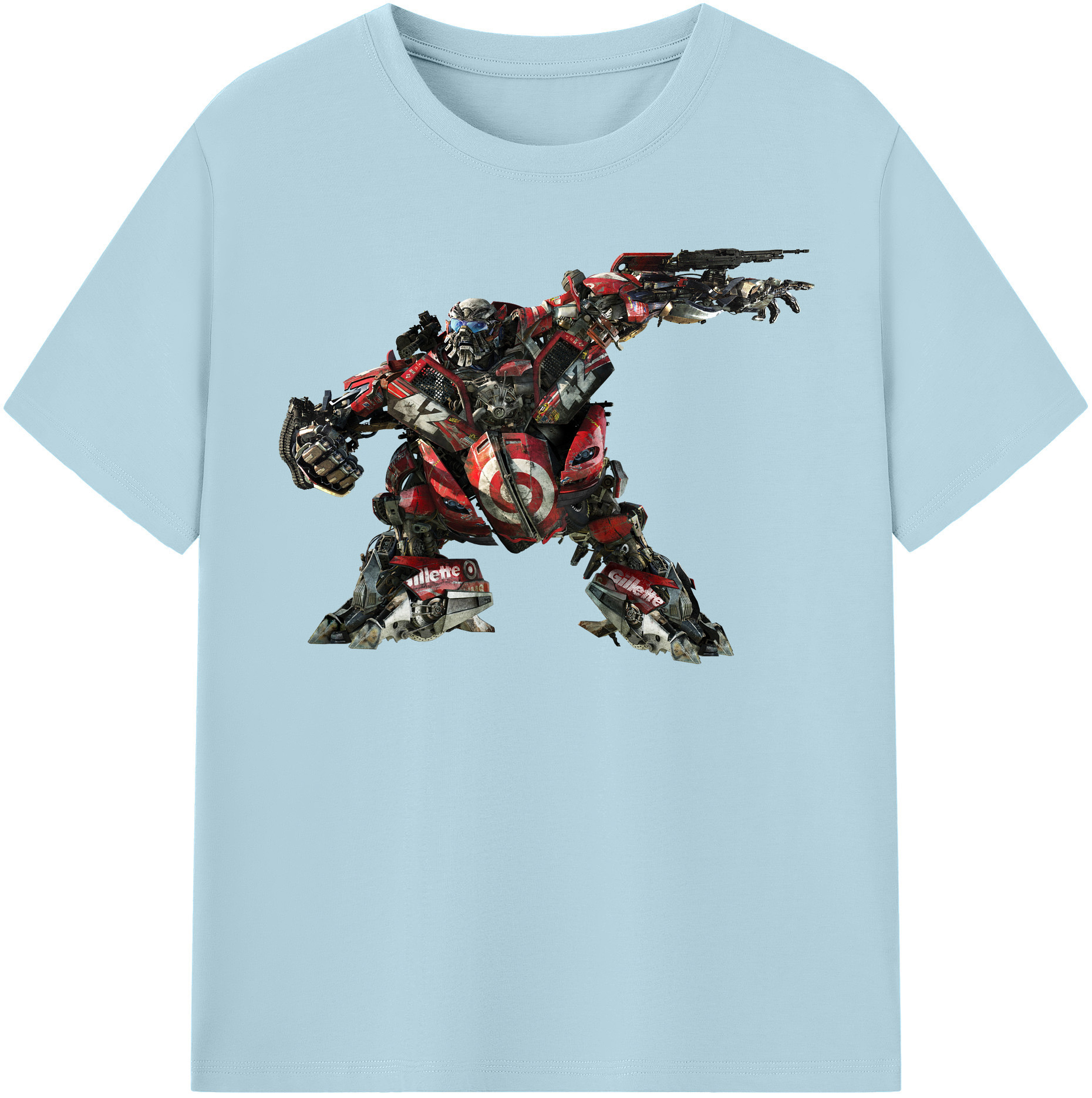 （画像用）  綿100％半袖Tシャツ（フロントプリント）